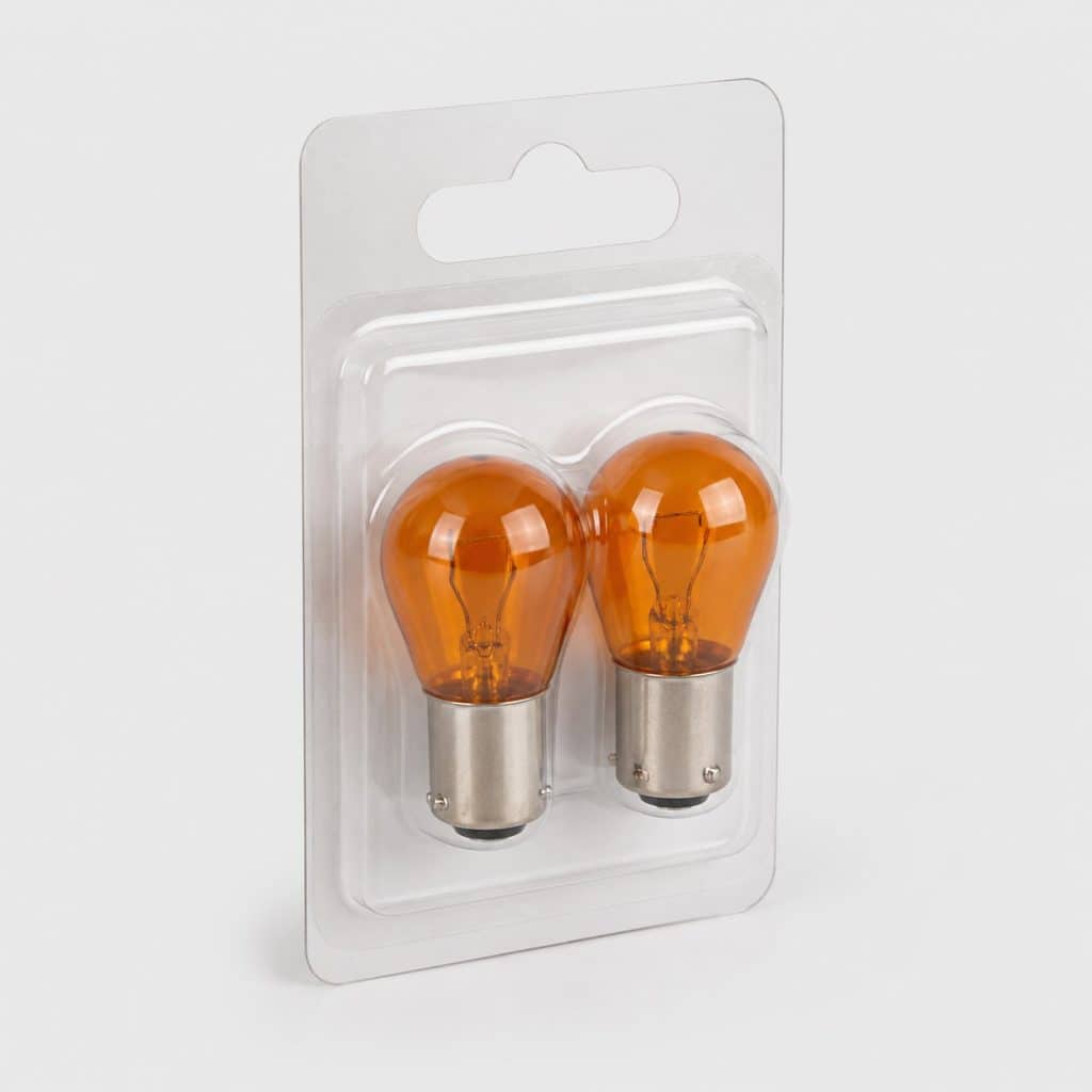 Ampoule clignotant PY21W orange, lot de 2