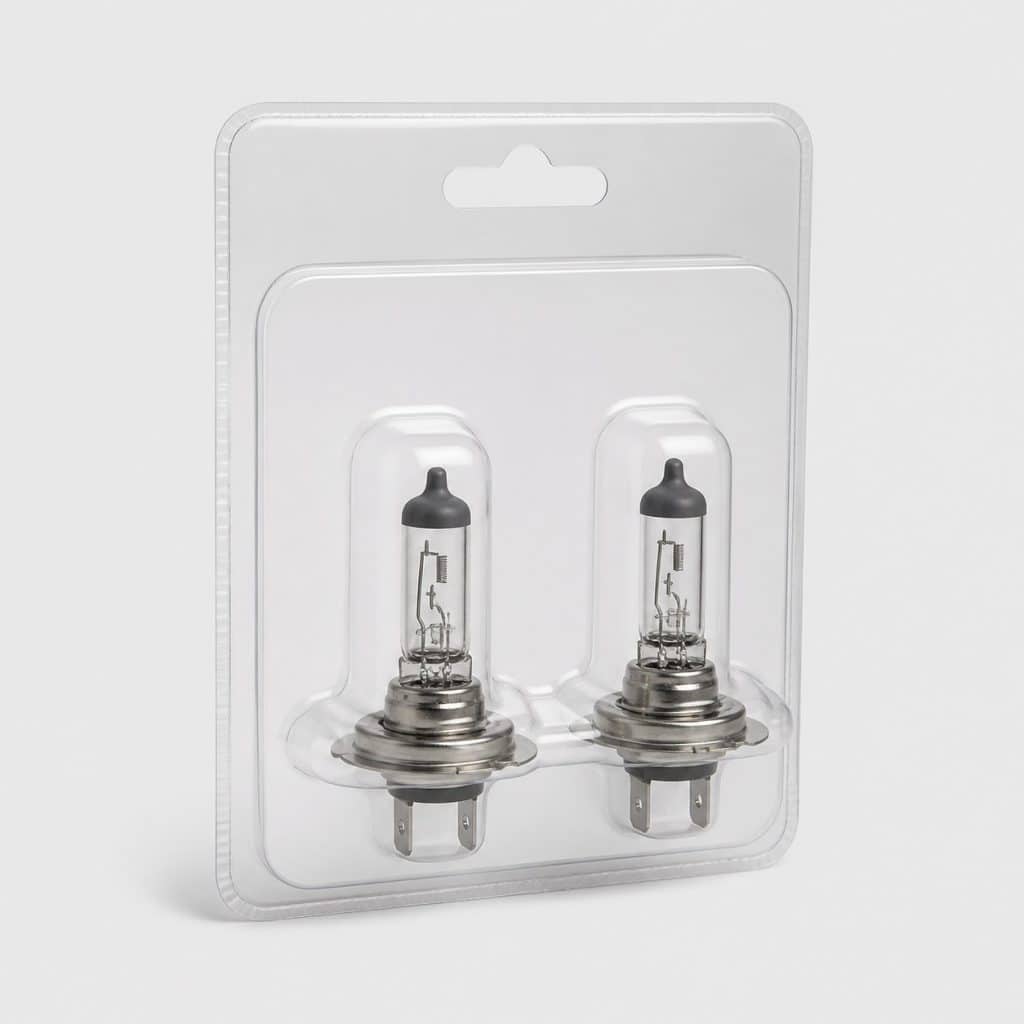 Ampoule H7 halogène 55 W, lot de 2