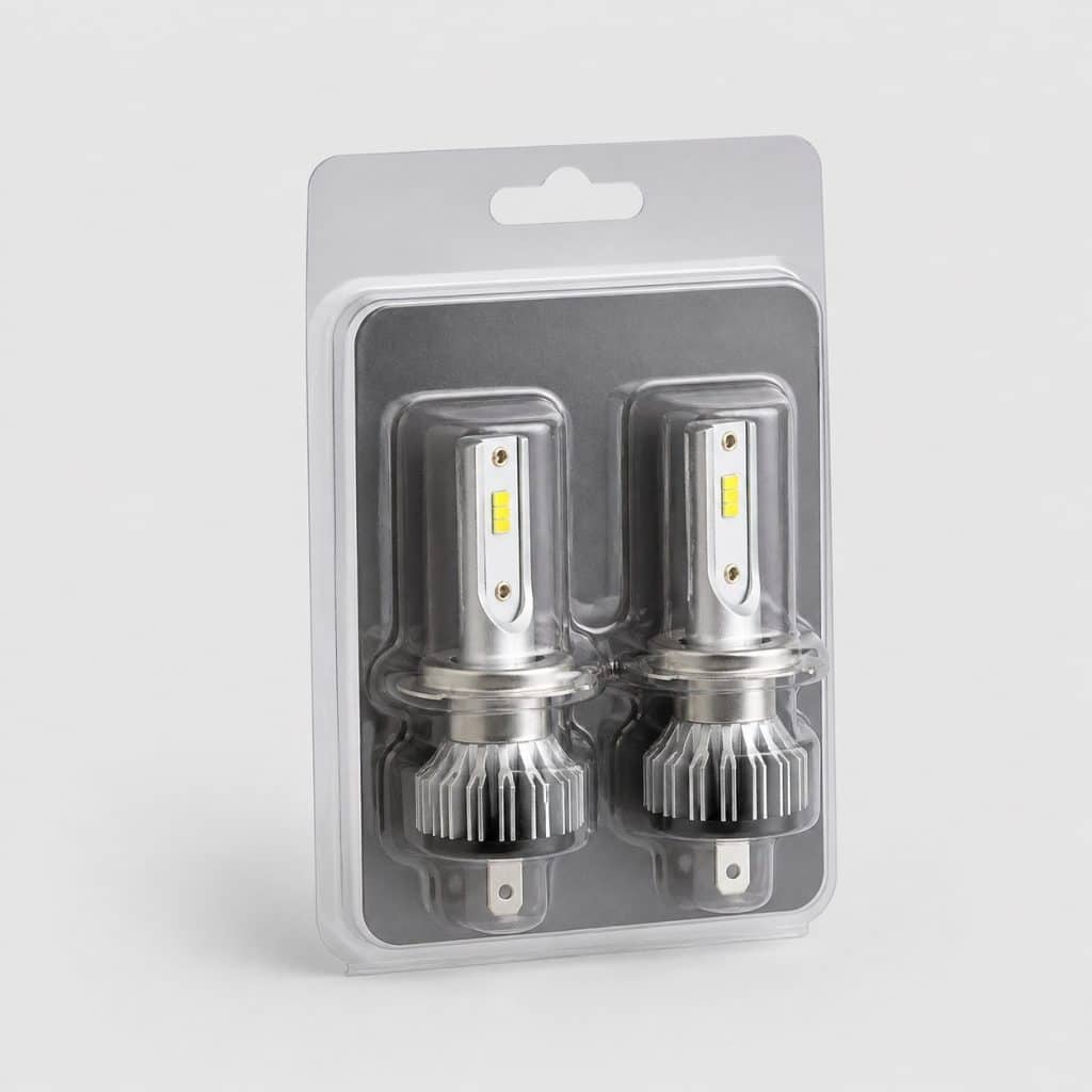 Ampoule H7 LED homologuée route, lot de 2