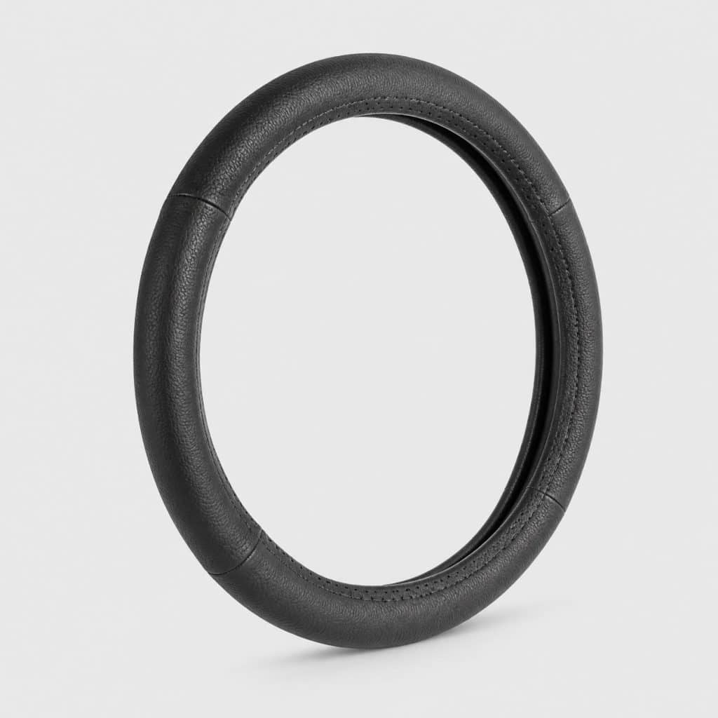 Couvre-volant en cuir véritable à coudre