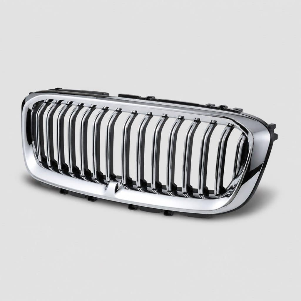 Grille de calandre avant, finition chromée