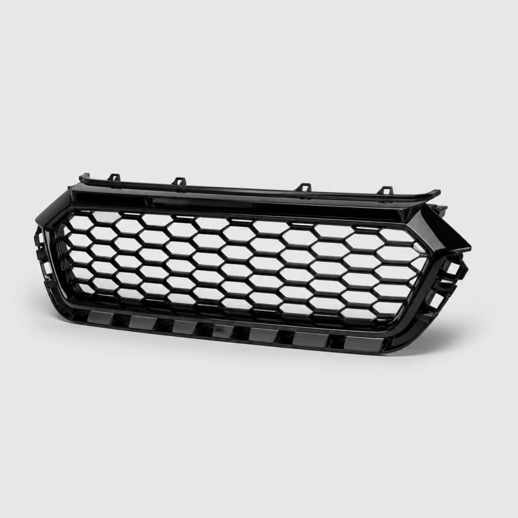 Grille de calandre avant, finition noir brillant